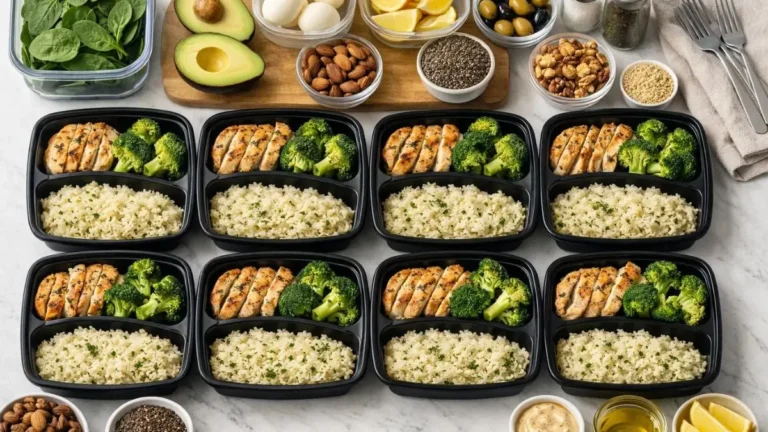 keto dinner meal prep ideas for the week containers