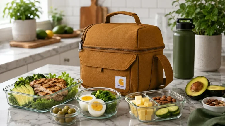 Carhartt insulated lunch box for keto meal prep and work lunches