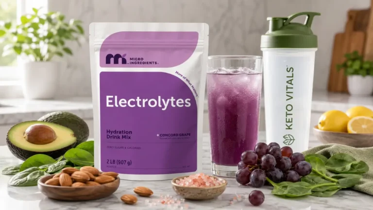 Micro Ingredients Electrolytes Powder for keto hydration and daily electrolyte support