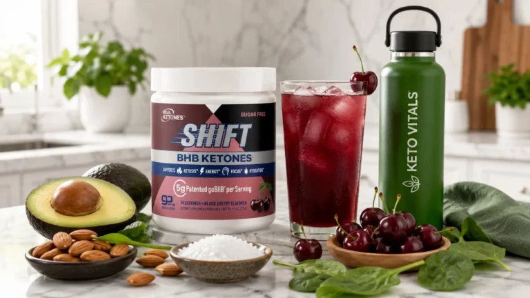 Real Ketones BHB electrolyte powder for keto hydration energy and intermittent fasting
