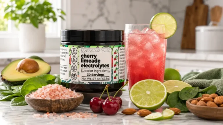 Santa Cruz Paleo Electrolyte Powder for keto hydration and electrolyte support